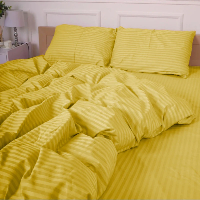Комплект постільної білизни Cotton Twill 55-0011 Canary Yellow - 3