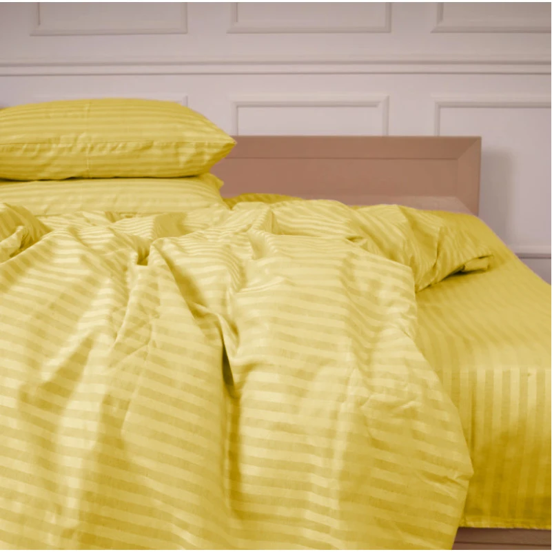 Комплект постільної білизни Cotton Twill 55-0011 Canary Yellow - 4