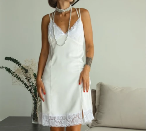 Ночная рубашка "Adriana" white