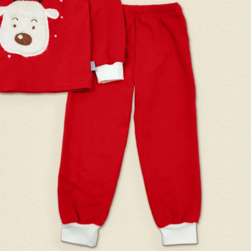 Пижама детская теплая "Adventure" red - 2