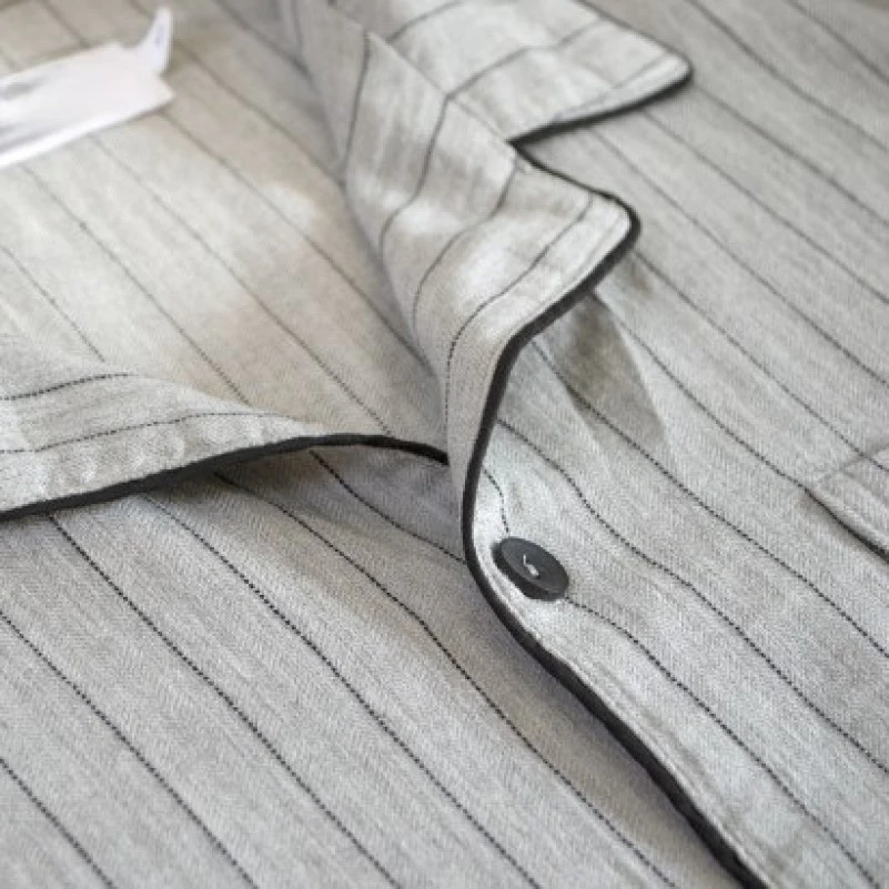 Пижама мужская 100% Хлопок Л  "Aiden" gray - 5