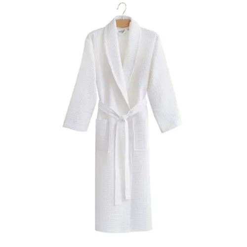 Халат С "Airy Waffle Robe" white - 2