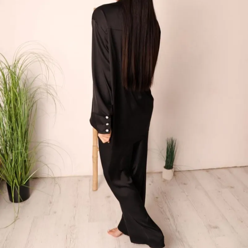 Женский домашний костюм "Alba" black - 4