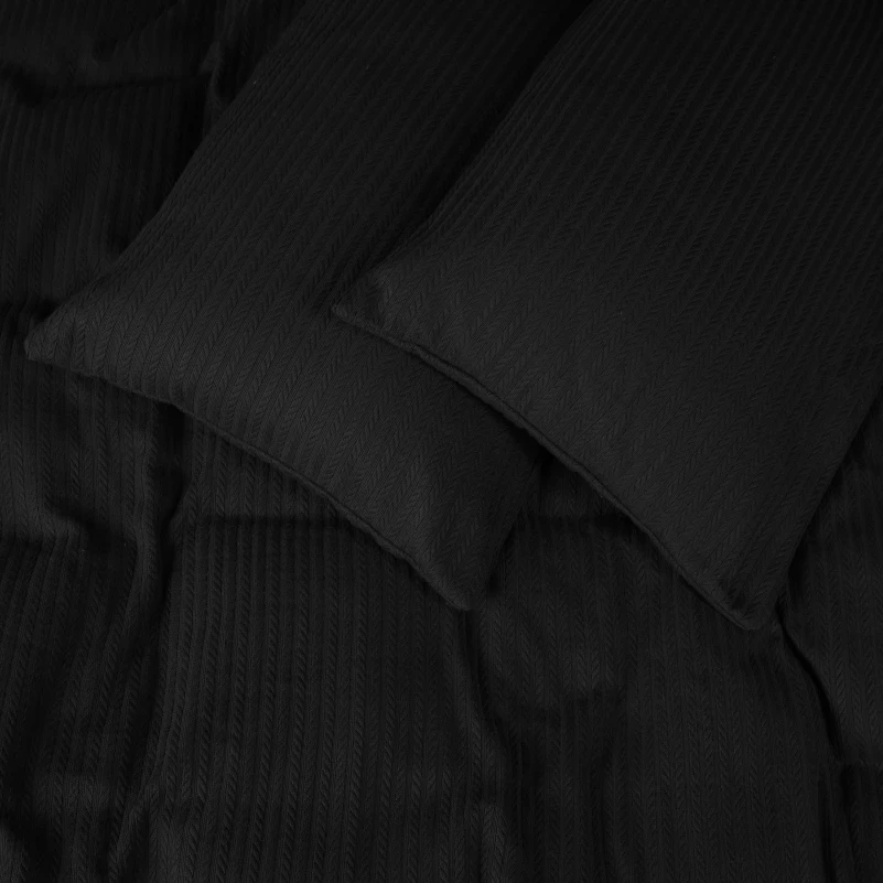 Набір покривало + наволочки "№10-06 Arrowline Black" - 1