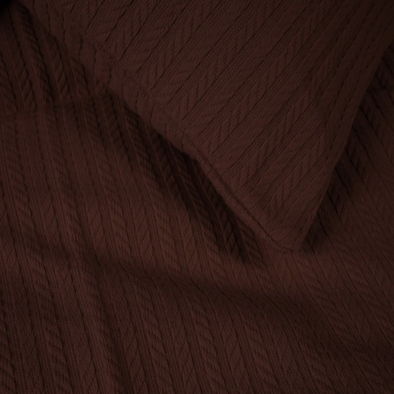 Набір покривало + наволочки "№10-02 Arrowline Brown" - 2