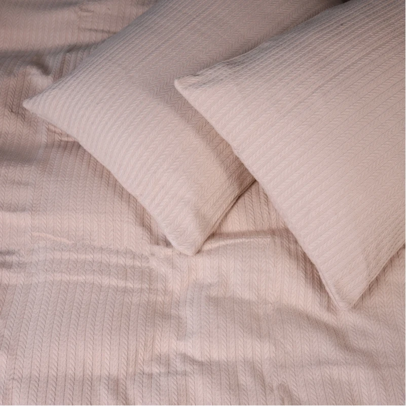 Набір покривало + наволочки "№10-03 Arrowline Cream" - 1