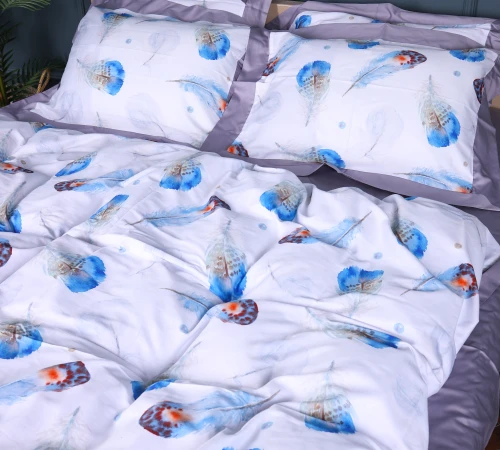 Підковдра Сатин ELIT "Azure Jay"