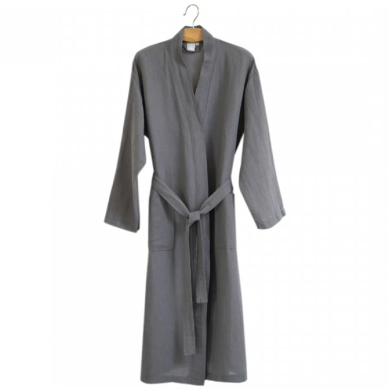 Халат "Kimono robe gray" - 2