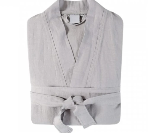 Халат "Kimono robe light gray"