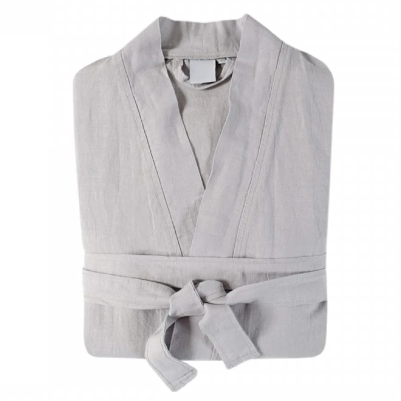 Халат "Kimono robe light gray"