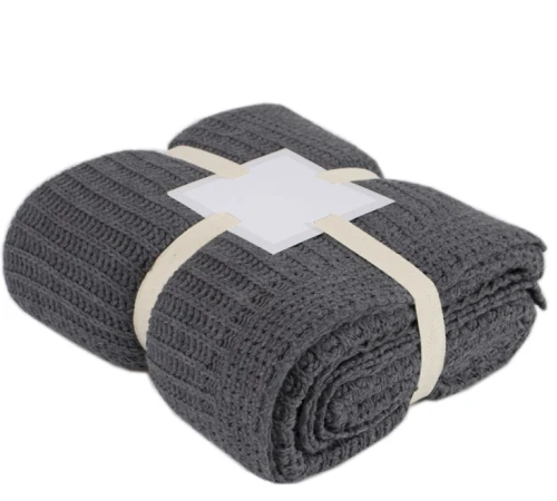 Плед C "Bedspread Charlotte antrasit"