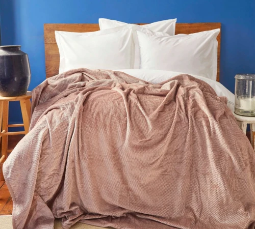Плед C "Bedspread Evelyn beige"