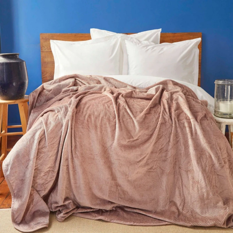 Плед C "Bedspread Evelyn beige"