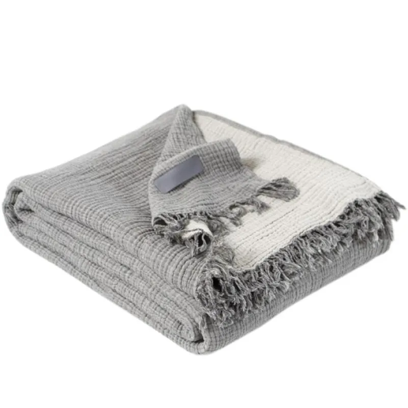 Покривало C "Bedspread Olivia dark grey-light grey" - 3