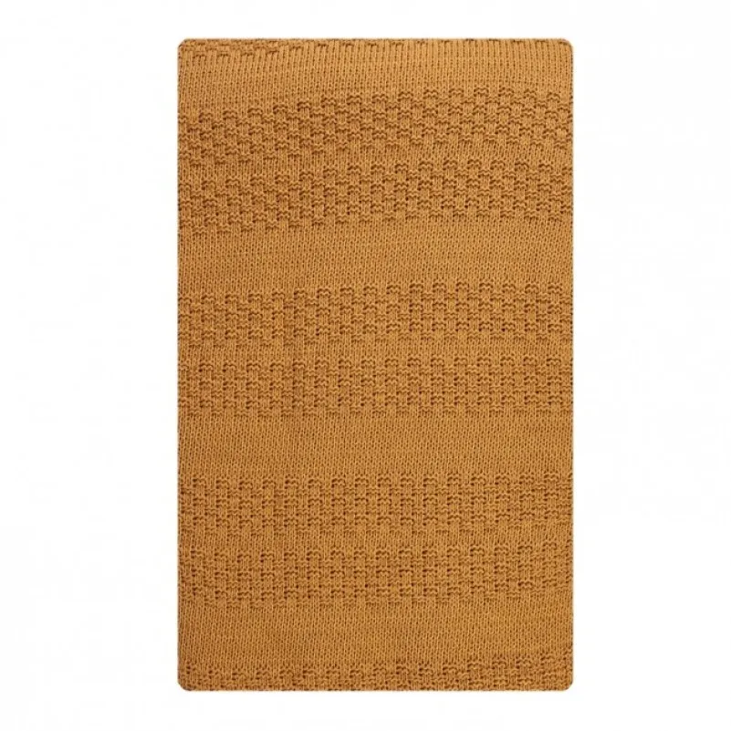 Плед C "Bedspread Scarlett mustard" - 2