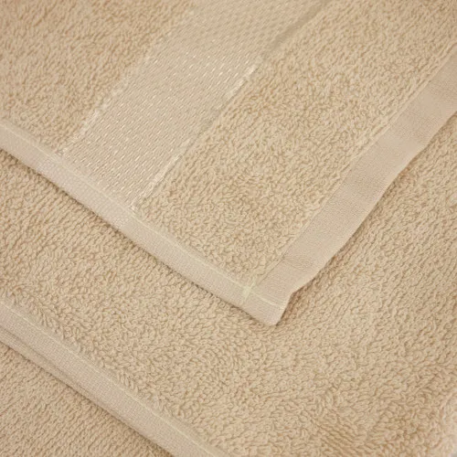 Банные полотенца Е №5014 SoftNess Beige - 2