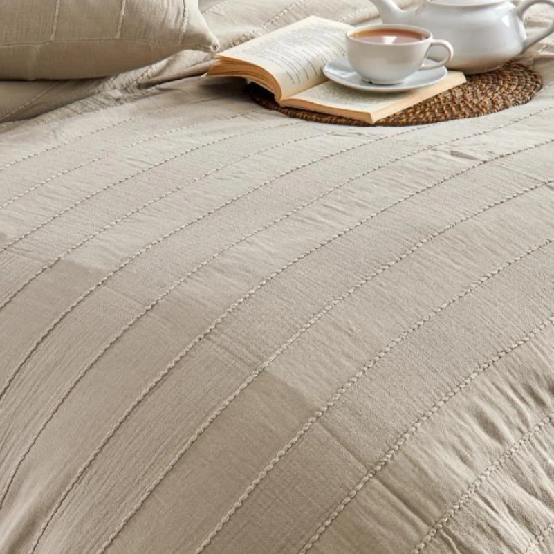 Комплект постільної білизни Муслін №004 Bej - 1