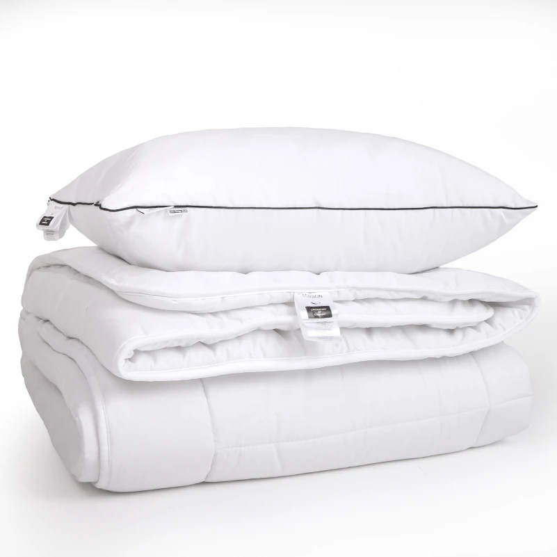 Набор шерсть №9559 "Bianco" Wool Зима (Одеяло + подушка) - 1