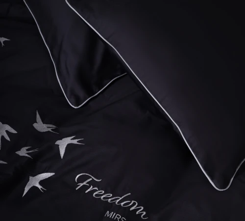 Підковдра Сатин 0055 Black Pearl "Freedom" - 2