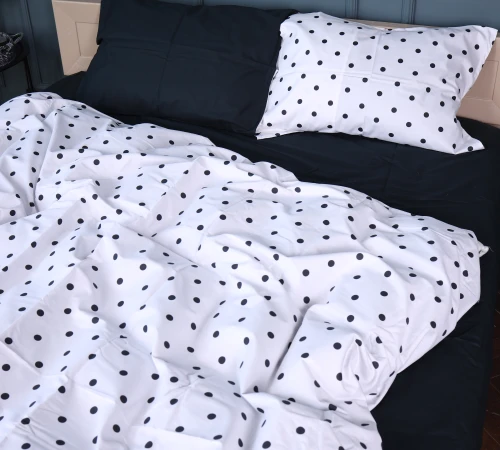 Наволочка Сатин 22-1371 Black & White Sports - 2