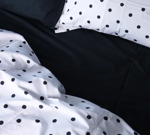 Простынь Сатин 22-1371 Black & White Sports - 2