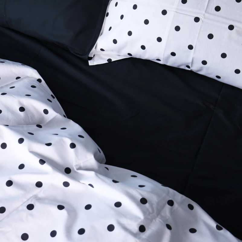 Комплект постельного белья Сатин 22-1371 Black & White Sports - 2