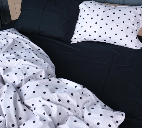 Простынь Сатин 22-1371 Black & White Sports