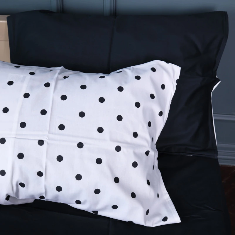 Комплект постельного белья Сатин 22-1371 Black & White Sports - 4