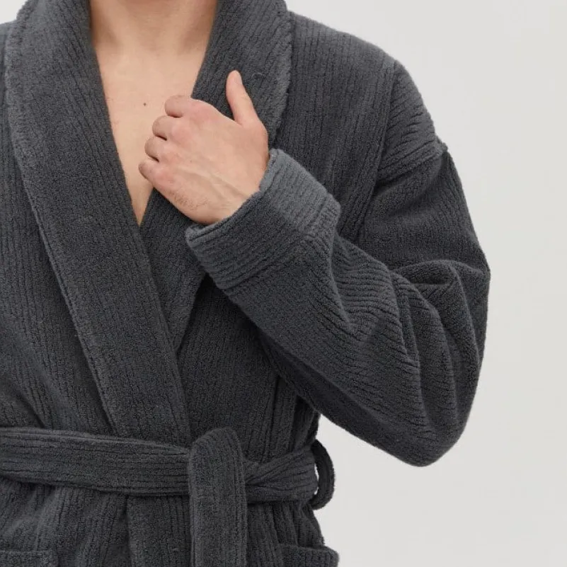 Халат С "Bold New antrasit" Махровий - 3