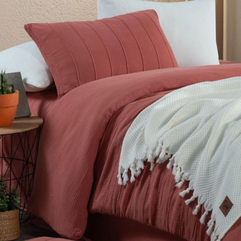 Комплект постільної білизни Муслін "Breezy Muslin Comfort" - 1