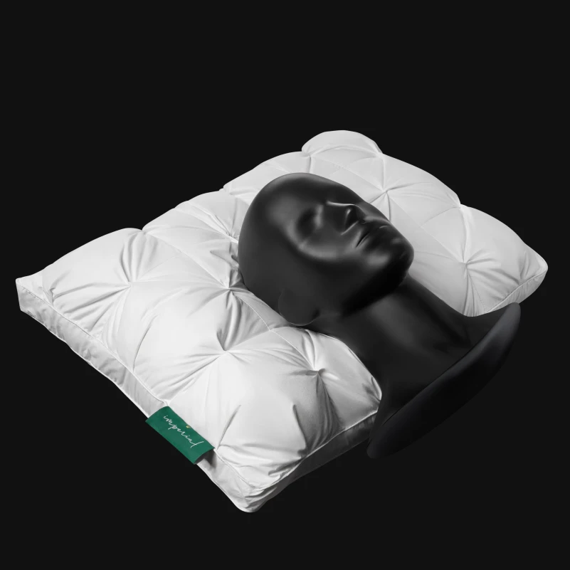 Подушка пуховая Imperial Brilliance 100% пух Imperial class мако-батист (средняя) - 13