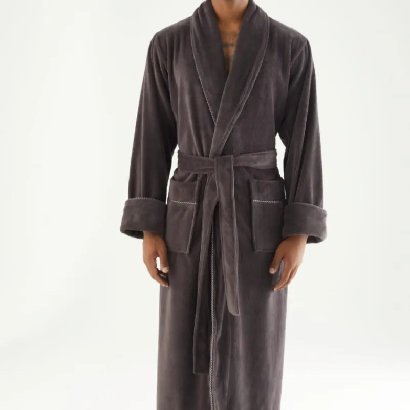 Халат М "Brown Lounge Robe"