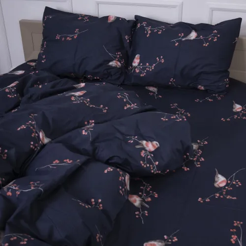 Пододеяльник Сатин 22-1280 Bullfinches - 2