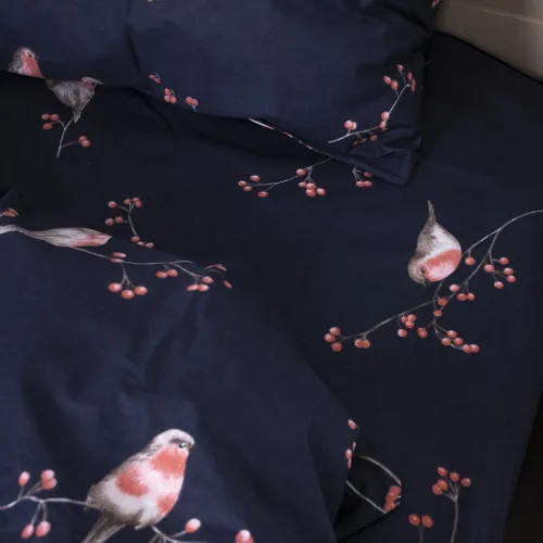 Простынь Сатин 22-1280 Bullfinches - 2