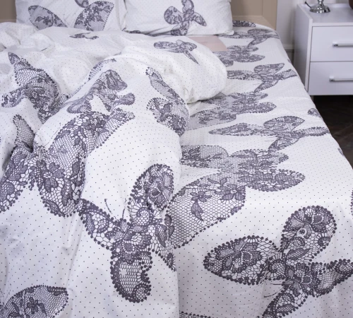 Простынь Сатин 22-1279 Butterflies at dawn