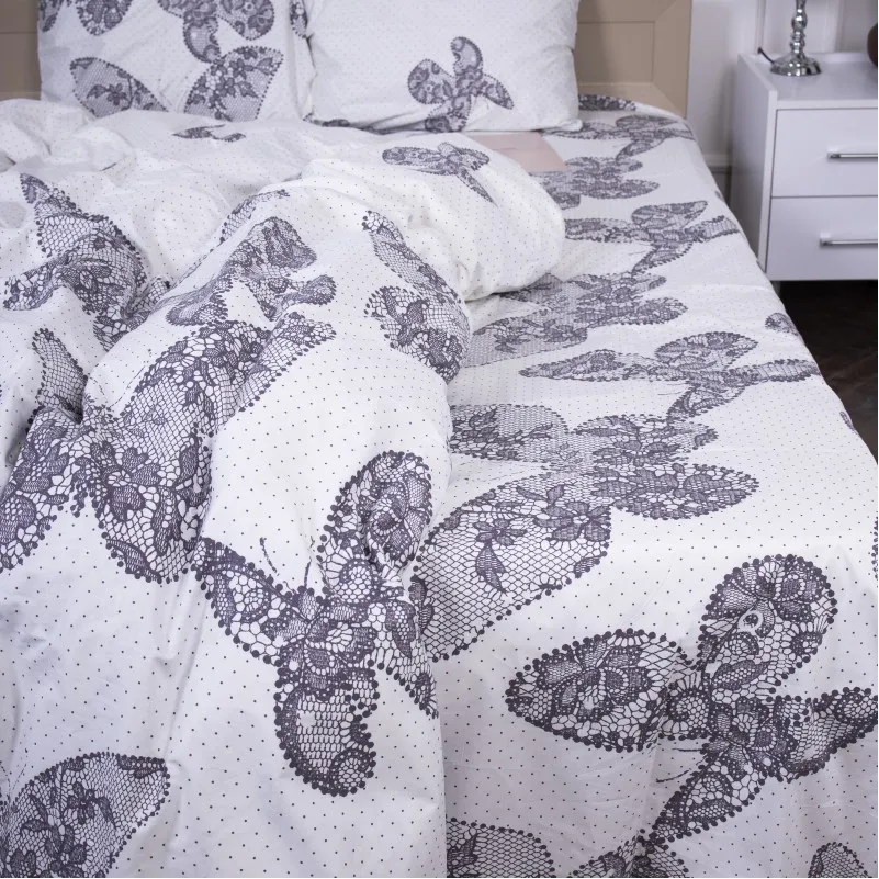 Простынь Сатин 22-1279 Butterflies at dawn