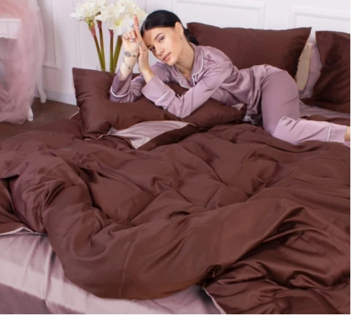 Підковдра Сатин 0165+0211 Cappuccino