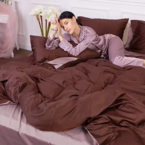 Пододеяльник Сатин 0165+0211 Cappuccino