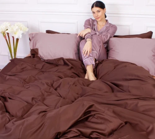 Підковдра Сатин 0165+0211 Cappuccino - 2