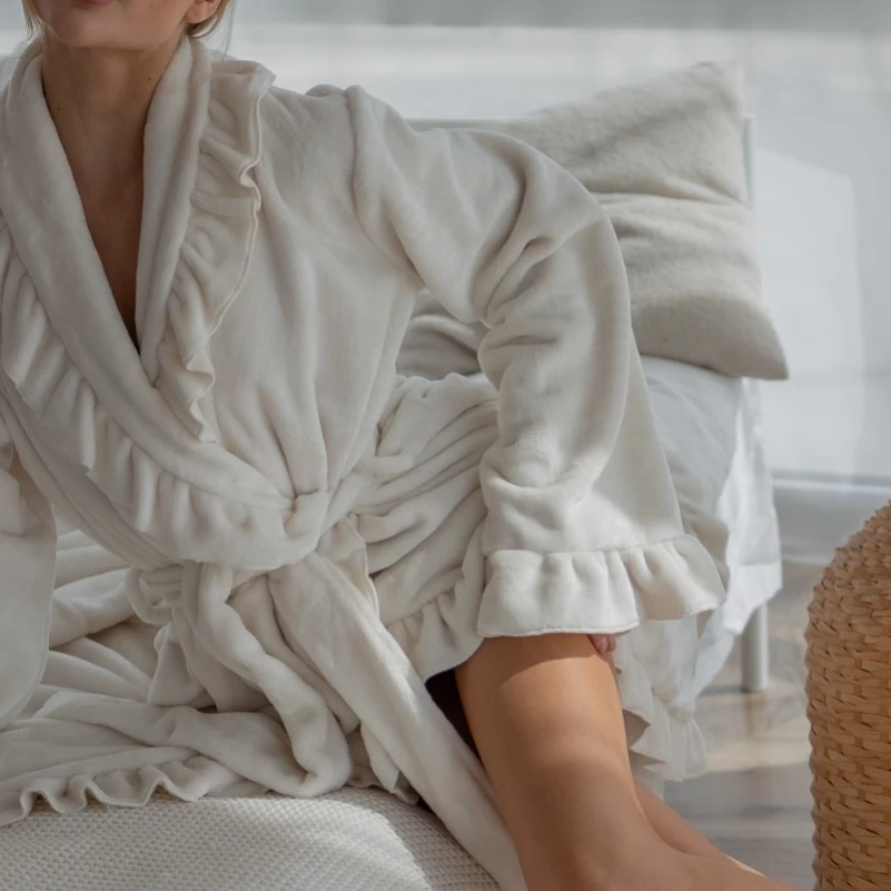 Халат жіночий "Carmen robe" milk - 6