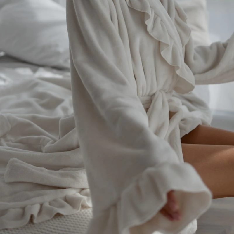 Халат жіночий "Carmen robe" milk - 4