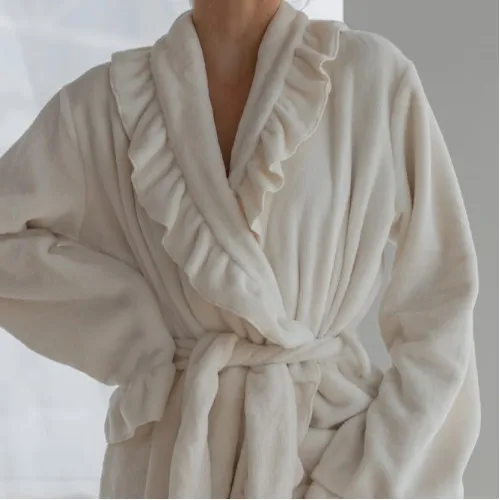 Халат жіночий "Carmen robe" milk - 2