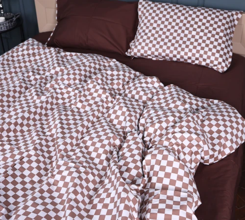 Комплект постельного белья Сатин 22-1369 Classic Checkers