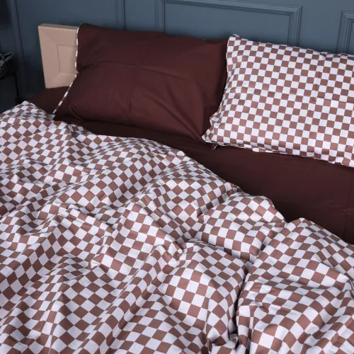 Підковдра Сатин 22-1369 Classic Checkers - 2