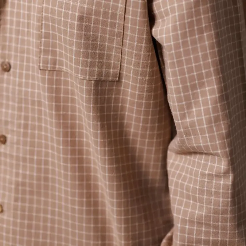 Піжама чоловіча Фланель Х "Classic Flannel" ivory - 5