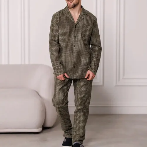 Піжама чоловіча Фланель Х "Classic Flannel" olive