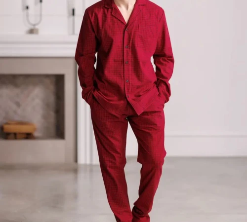 Пижама мужская Фланель Х "Classic Flannel" red