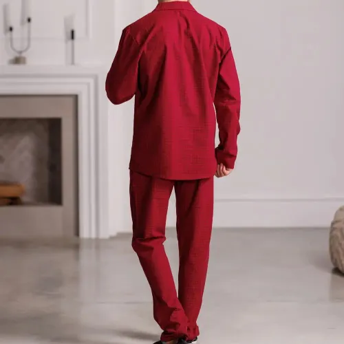 Піжама чоловіча Фланель Х "Classic Flannel" red - 5