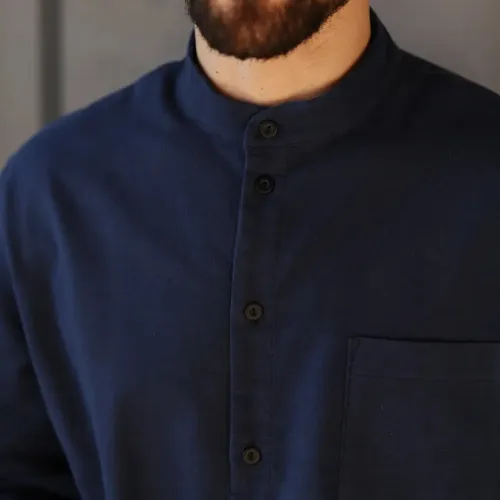 Піжама чоловіча Фланель Х "Classic Flannel soft" blue - 5