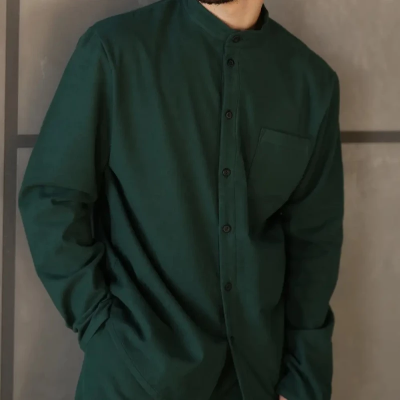 Пижама мужская Фланель Х "Classic Flannel soft" green - 4